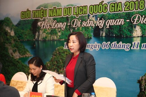  Vũ Thị Thu Thủy – Phó Chủ tịch UBND tỉnh Quảng Ninh phát biểu